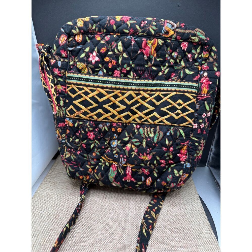 Vera Bradley Rare Ming Asian Pattern Moms Day Out Shoulder Purse Crossbody Bag - Picture 2 of 10